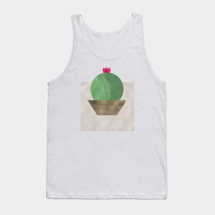 Cute Abstract Cactus Art. Tank Top